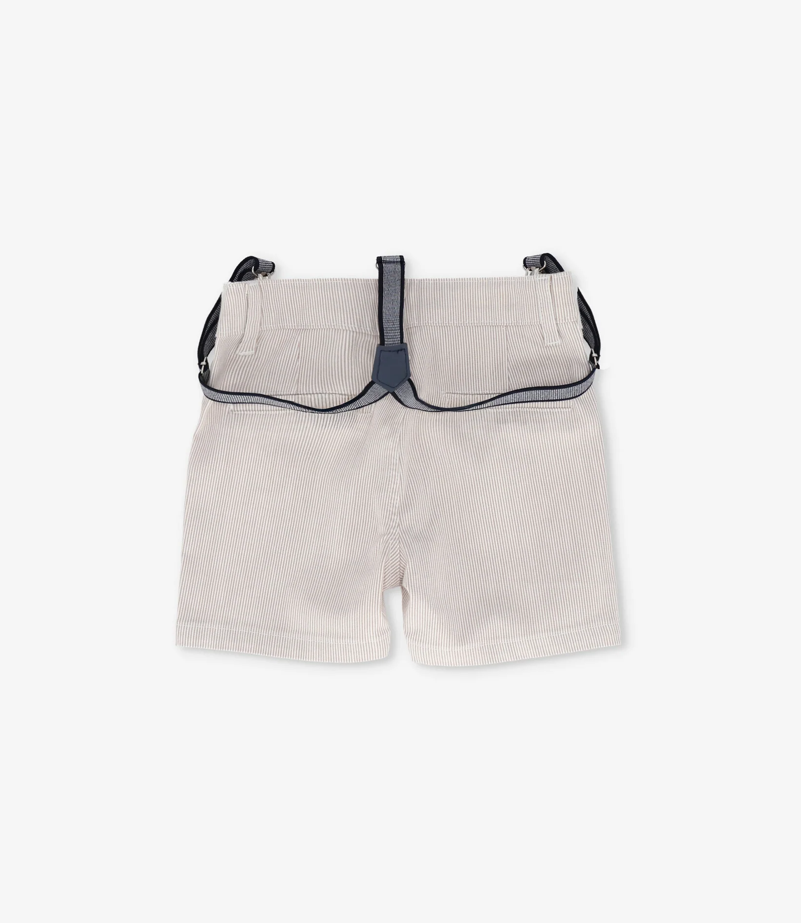 Bermuda bebé niño con suspensores - Image 3