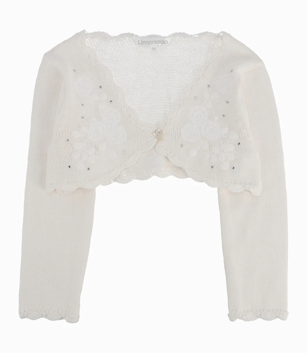 Chaleco Niña Con Flores - Image 3