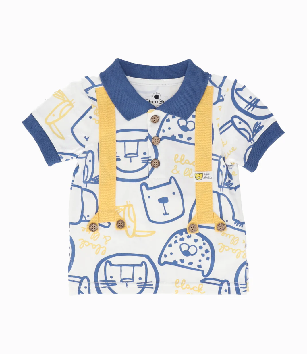 Conjunto recién nacido con suspensores - Image 3