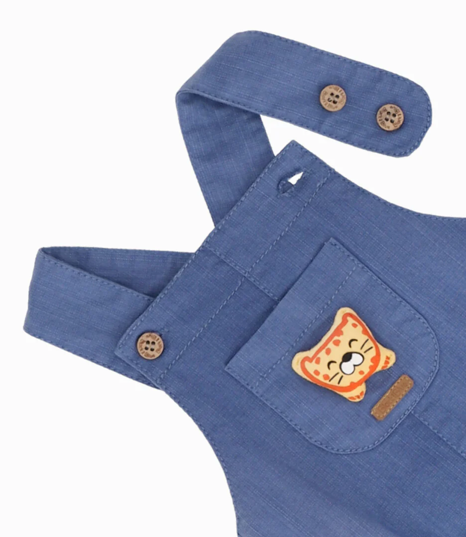 Jardinera recién nacido con bolsillo - Image 4