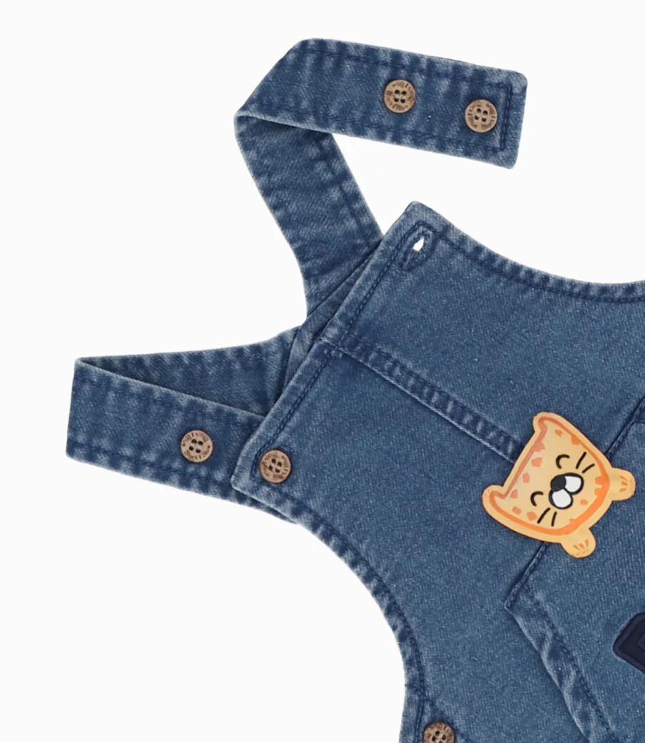 Jardinera recién nacido con bolsillo - Image 3