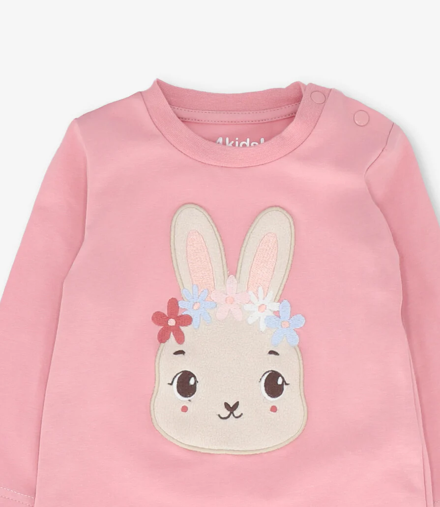 Polera bebé niña con conejo - Image 3