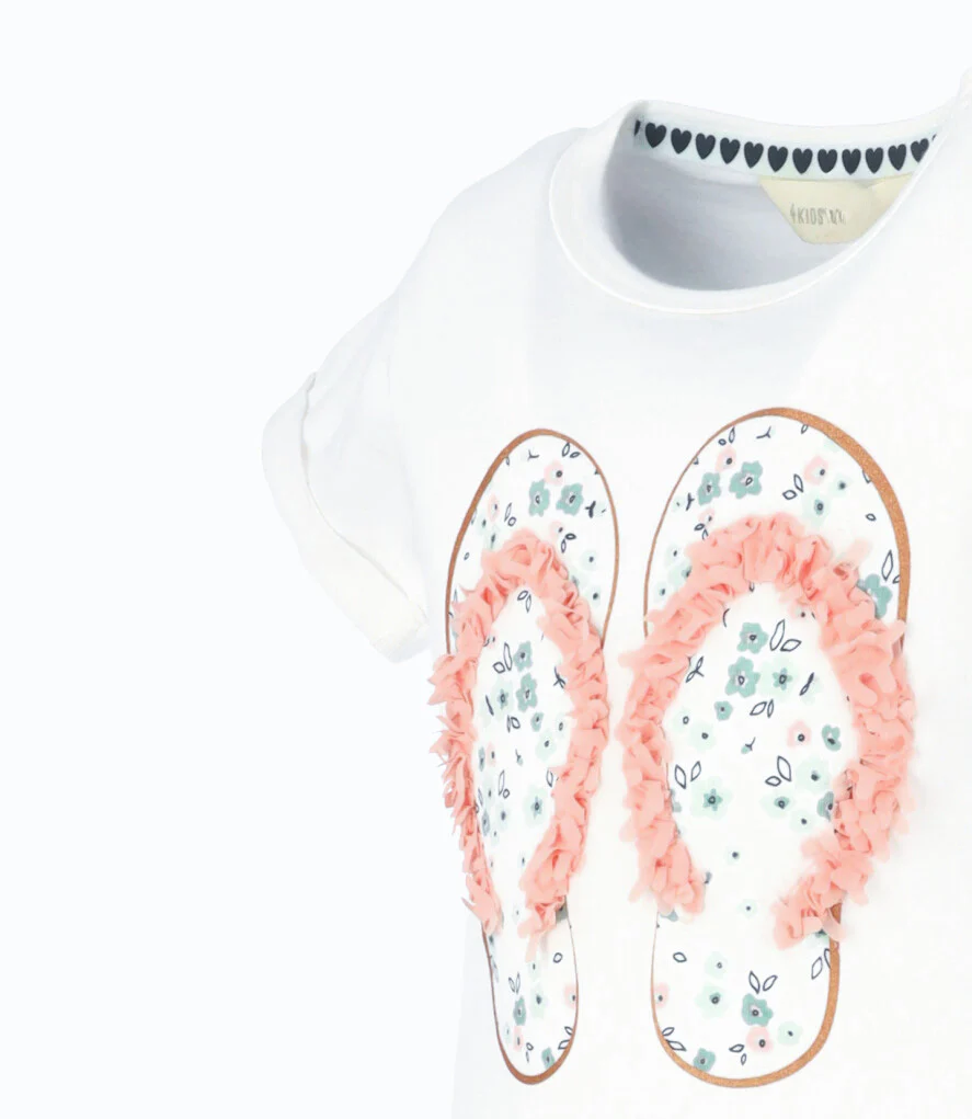 Polera bebé niña con sandalia - Image 4
