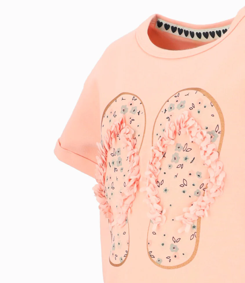 Polera bebé niña con sandalia - Image 3