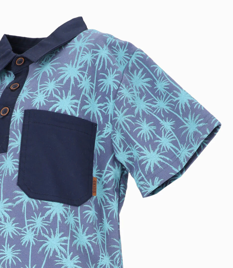 Polera niño con palmeras - Image 4