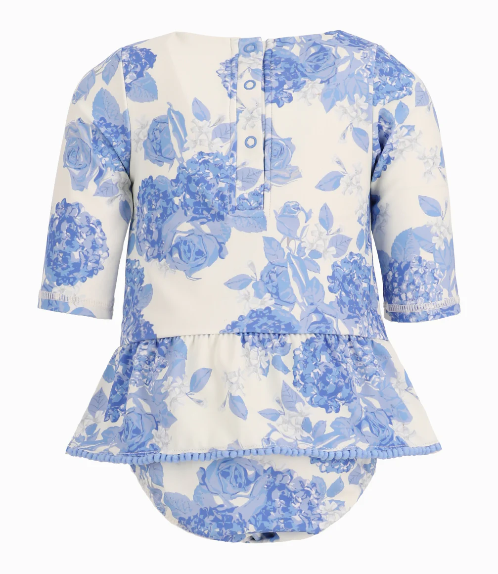 Traje De Baño Bebé Floreado - Image 3