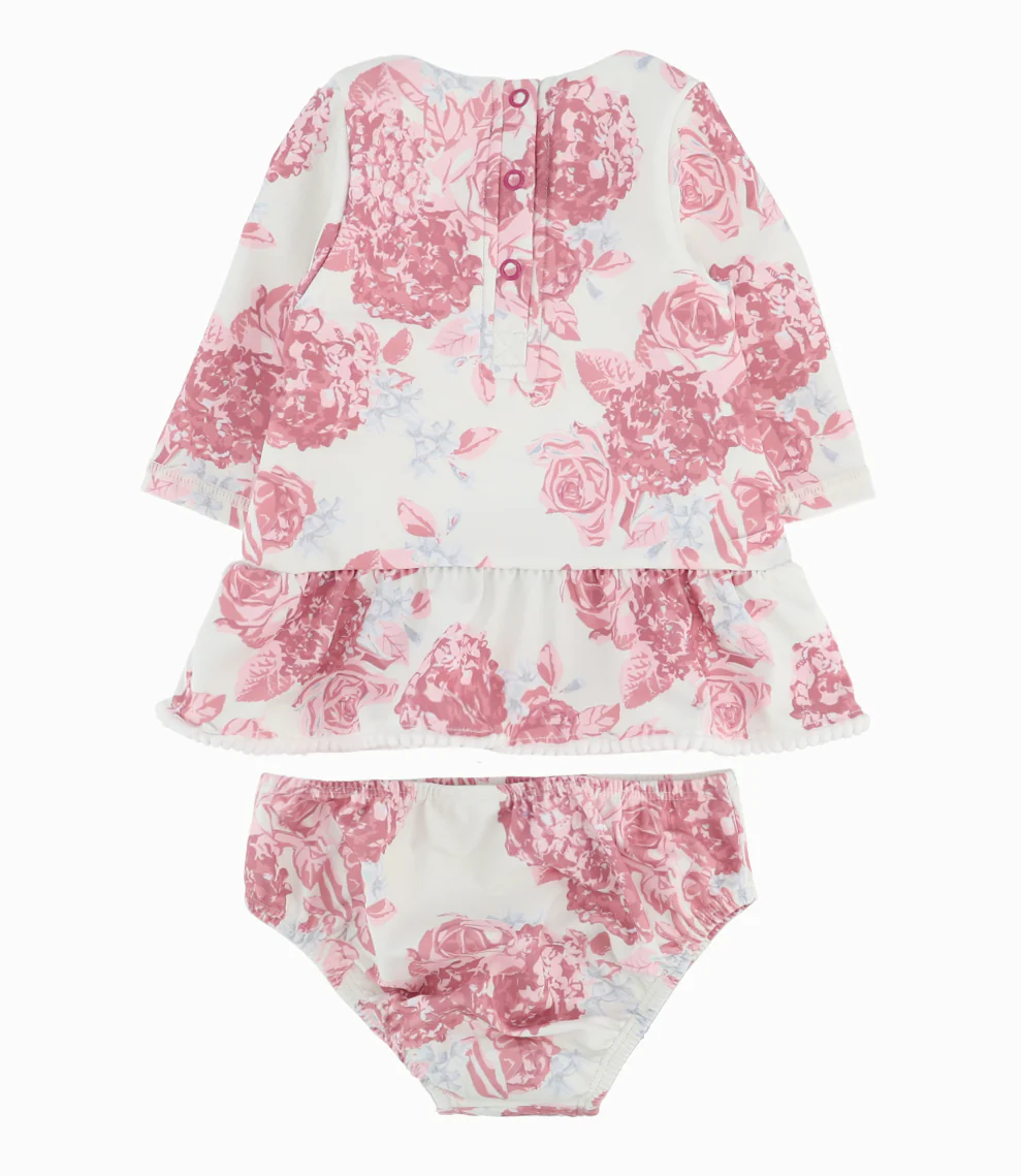 Traje De Baño Bebé Floreado - Image 4