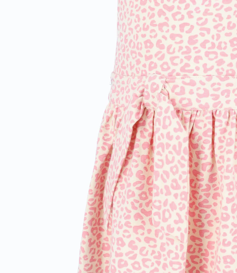 Vestido bebé niña con estampado - Image 4