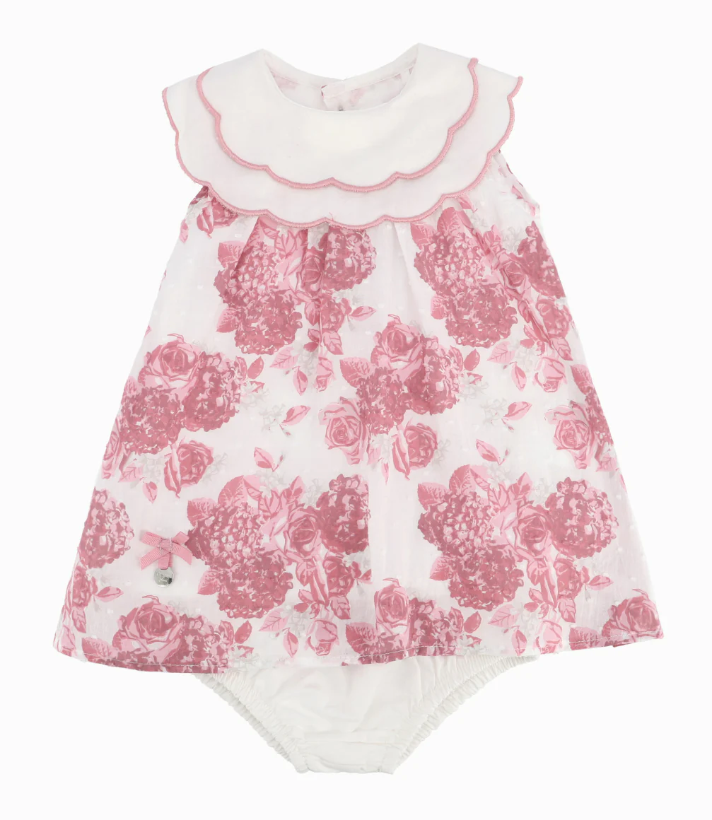 Vestido Recién Nacida Floreado - Image 3