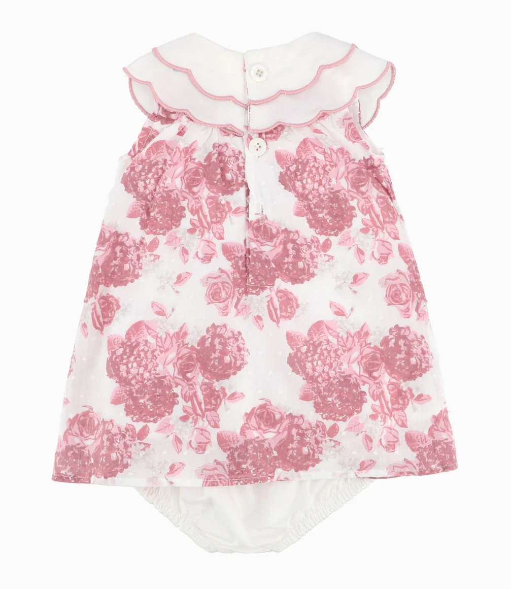 Vestido Recién Nacida Floreado - Image 4