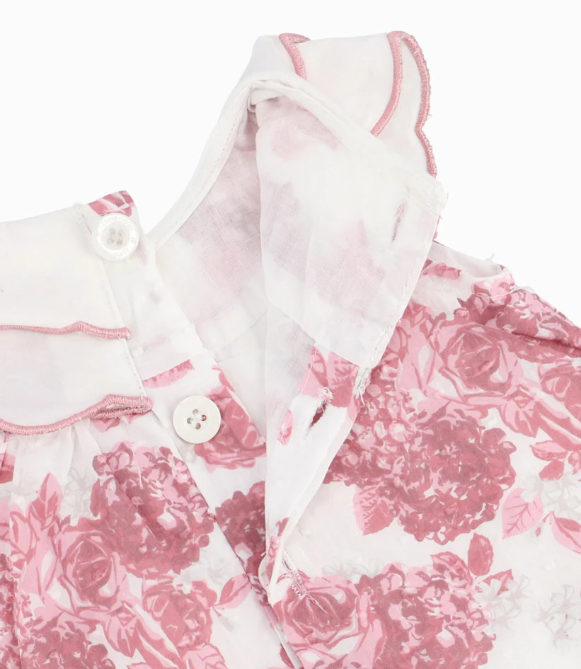 Vestido Recién Nacida Floreado - Image 5