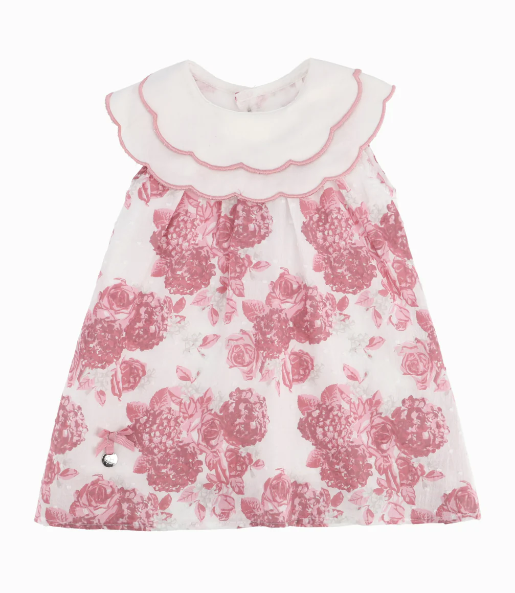 Vestido Recién Nacida Floreado - Image 6